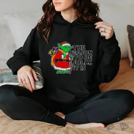 Yoda The Season To Be Jolly It Is Christmas 2023 T shirt