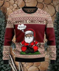 Yoga Santa Clause Ugly Christmas Sweater Special Gift For Loved Ones