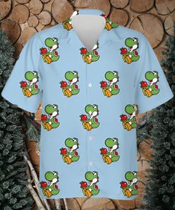 Yoshi Super Mario Character Hawaiian Shirt