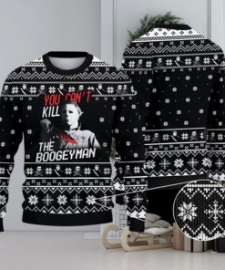 You Can’t Kill The Bogeyman Michael Myers Horror Ugly Christmas Sweater