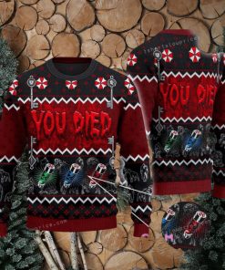 You Died Mutation Ugly Christmas Sweater