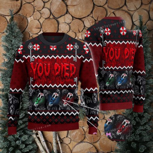 You Died Mutation Ugly Christmas Sweater