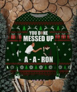 You Done Messed Up A Aron Key Peele Ugly Sweater