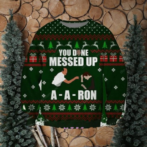 You Done Messed Up A Aron Key Peele Ugly Sweater