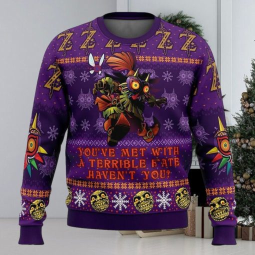 You Met With a Terrible Fate The Legend of Zelda Ugly Sweater