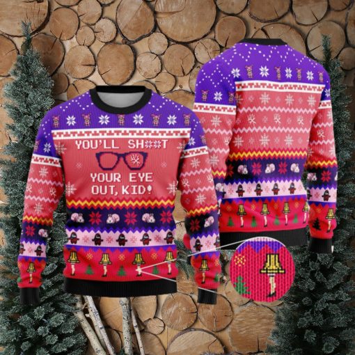 You’ll Shoot Your Eye Out Ugly Christmas Sweater Xmas Gifts