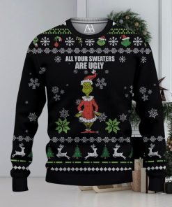 Your Sweaters Are Ugly Grinch 3D All Over Printed Shirts for Men and Women