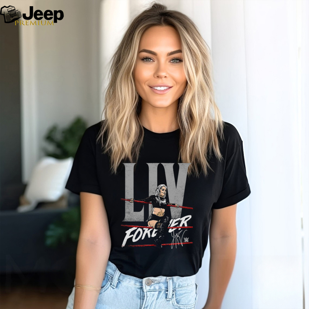 Youth 500 Level Black Liv Morgan Liv Forever T Shirt - teejeep