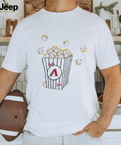 Youth Arizona Diamondbacks Tiny Turnip White Popcorn T Shirt