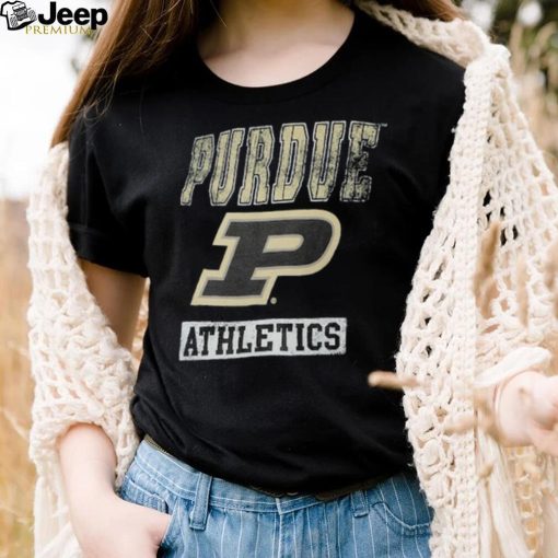 Youth Black Purdue Boilermakers Vintage T Shirt