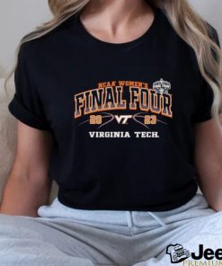 Youth Blue 84 Maroon Virginia Tech Hokies 2023 NCAA Women’s Basketball Tournament March Madness Final Four Shirt