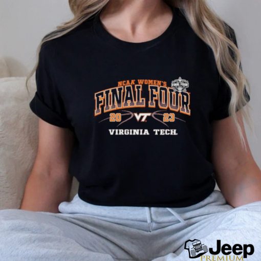 Youth Blue 84 Maroon Virginia Tech Hokies 2023 NCAA Women’s Basketball Tournament March Madness Final Four Shirt