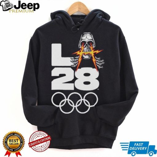 Youth LA28 Summer Olympics Skateboarding T Shirt