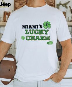 Youth Miami Marlins Tiny Turnip White Lucky Charm T Shirt