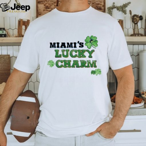 Youth Miami Marlins Tiny Turnip White Lucky Charm T Shirt