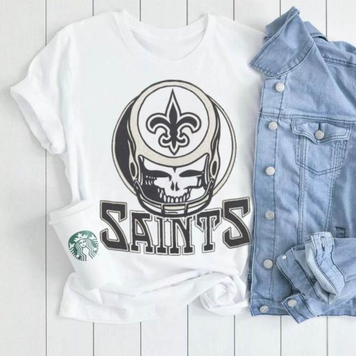 Youth NFL x Grateful Dead x Saints Shirt