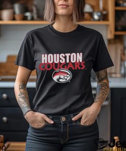 Youth Navy Houston Cougars Logo T Shirt