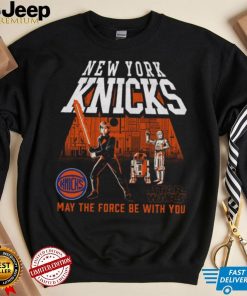 Youth New York Knicks Black Star Wars Force T Shirt