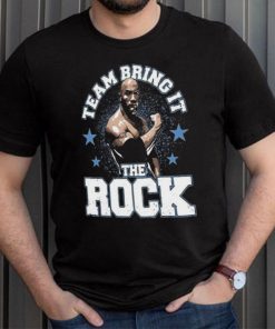 Youth Ripple Junction Black The Rock Team Bring It T Shirt