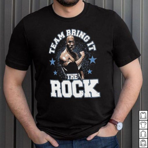 Youth Ripple Junction Black The Rock Team Bring It T Shirt