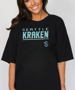 Youth Seattle Kraken Deep Sea Blue Headliner Shirt