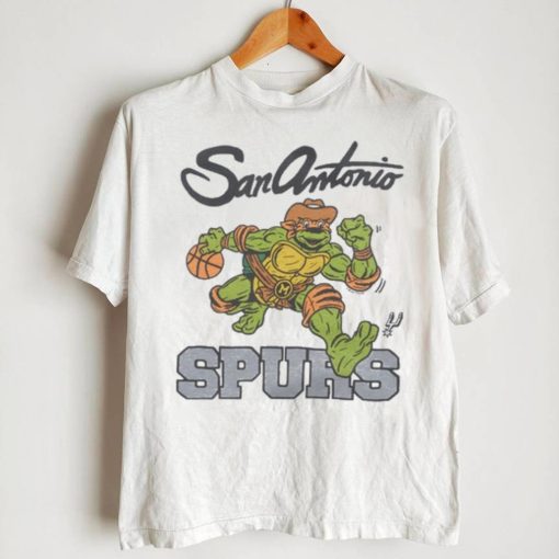 Youth TMNT Michelangelo x San Antonio Spurs Shirt