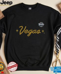 Youth Vegas Golden Knights Fanatics Branded Black 2024 NHL Winter Classic Secondary Logo T Shirt