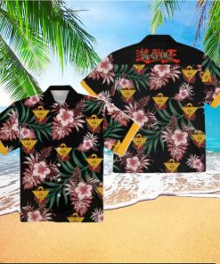 Yugioh Floral Hawaiian Shirt