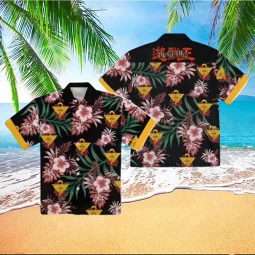 Yugioh Floral Hawaiian Shirt