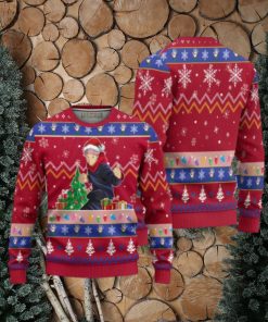 Yuji Itadori Ugly Christmas Sweater Custom Jujutsu Kaisen Anime Xmas Gift