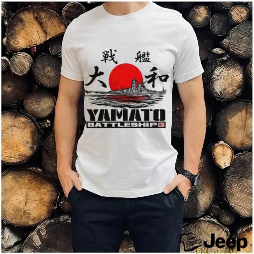 Yumato Battleship Japan sunset shirt