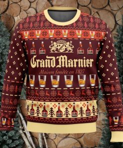 Grand Marnier Cute Ugly Christmas Sweater Christmas Gift For Family