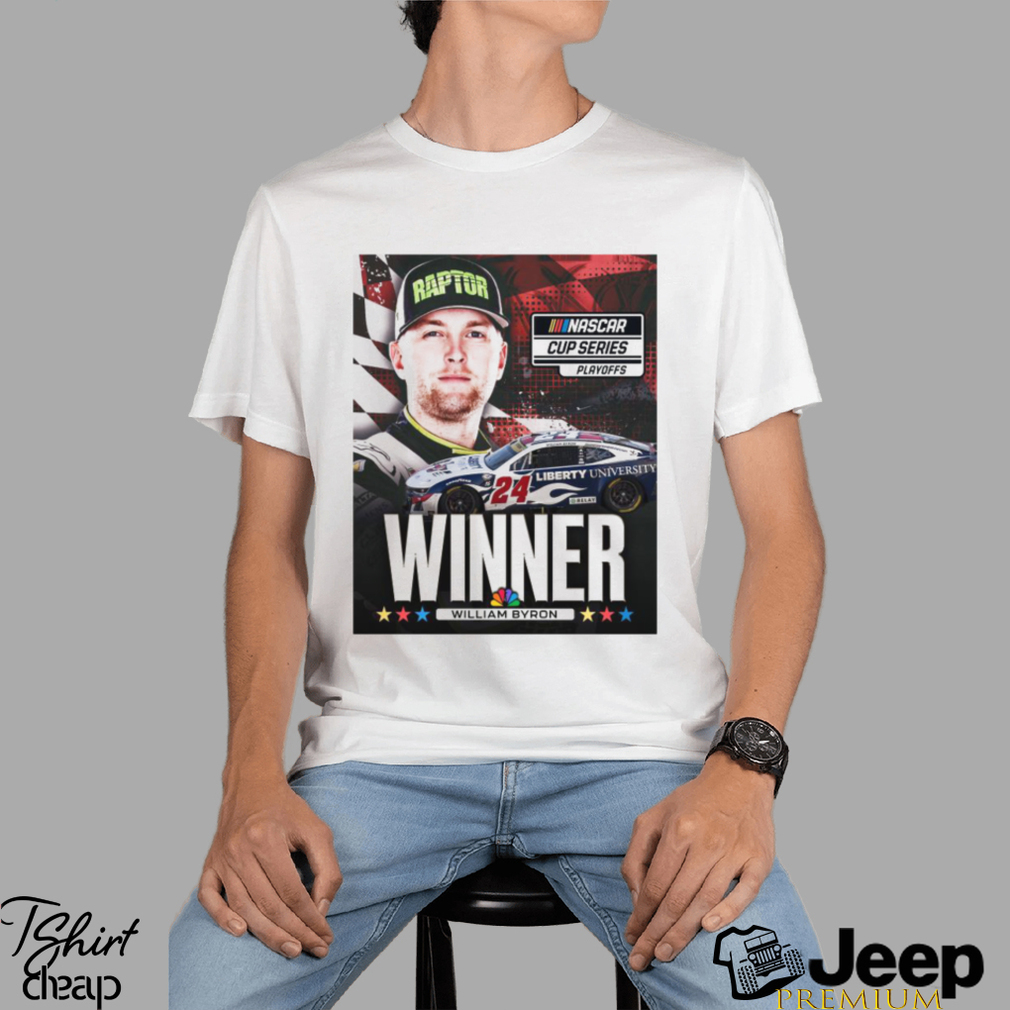 William Byron wins Nascar cup series playoffs shirt - teejeep