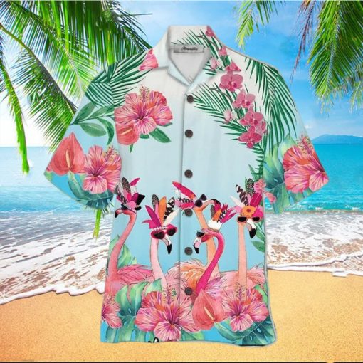 Flamingo Hawaiian Shirt