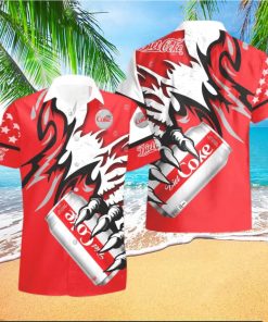 Diet Coke Monster Claw Cool Gift Hawaiian Shirt And Shorts Men And Women Summer Gift