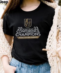 Vegas Golden Knights 2023 Western Conference Champions Locker Room T Shirt