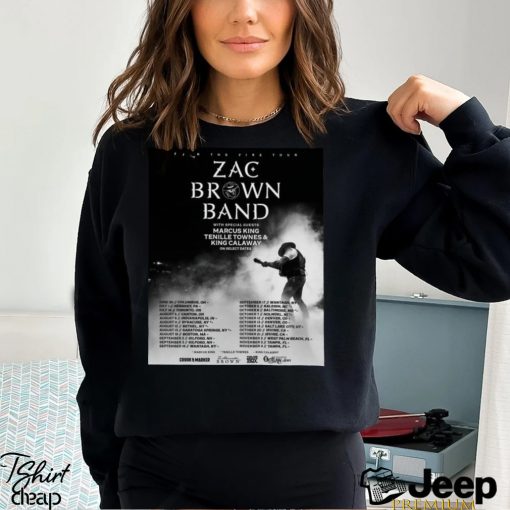 Zac Brown Band The Fire Tour 2023 Hoodie, Zac Brown New Album Sweatshirt, Zac Brown Band Announces 2023 T  Shirt