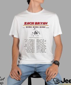 Zach Bryan Burn Tour 2023 Shirt 1