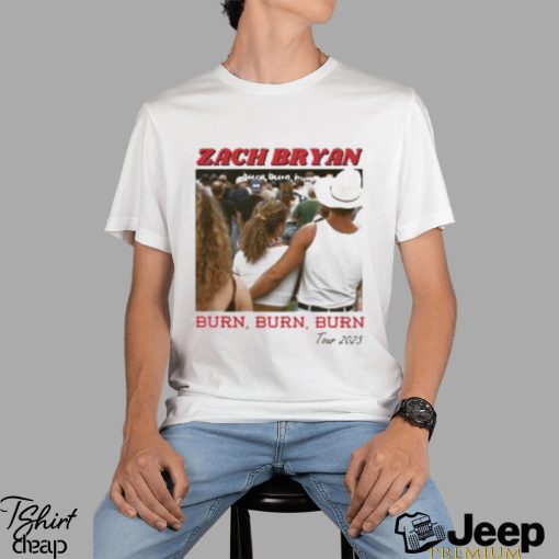 Zach Bryan Burn Tour 2023 Shirt