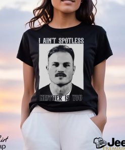 Zach Bryan Mugshot Shirt I Ain’t Spotless Neither Is You Open The Gate T Shirt Classic