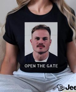 Zach Bryan Mugshot Shirt Open the Gate Shirt Zach Bryan Arrested Shirt Zach Bryan Mugshot Shirt