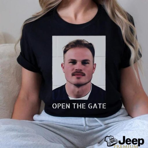 Zach Bryan Mugshot Shirt Open the Gate Shirt Zach Bryan Arrested Shirt Zach Bryan Mugshot Shirt