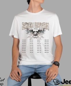 Zach Bryan World Tour 2 Side Shirt Country Music Concert Merch Summer 23 Burn Burn Burn Shirt