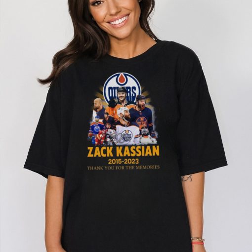 Zack Kassian 2015 2023 Thank You For The Memories Shirt