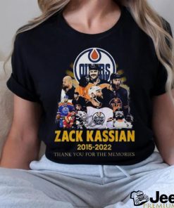 Zack Kassian 2015 – 2022 Thank You For The Memories T Shirt