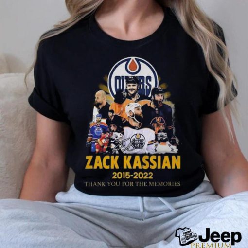 Zack Kassian 2015 – 2022 Thank You For The Memories T Shirt