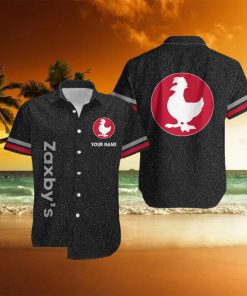 Zaxby’s Custom Name Famous New Aloha Hawaiian Beach Shirt For Summer Tropical Summer