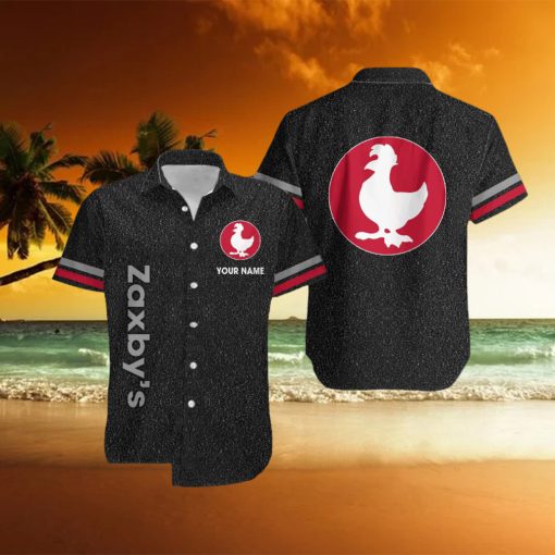 Zaxby’s Custom Name Famous New Aloha Hawaiian Beach Shirt For Summer Tropical Summer