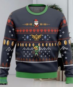 Zelda Santa Link Ugly Christmas Sweater For Men Women