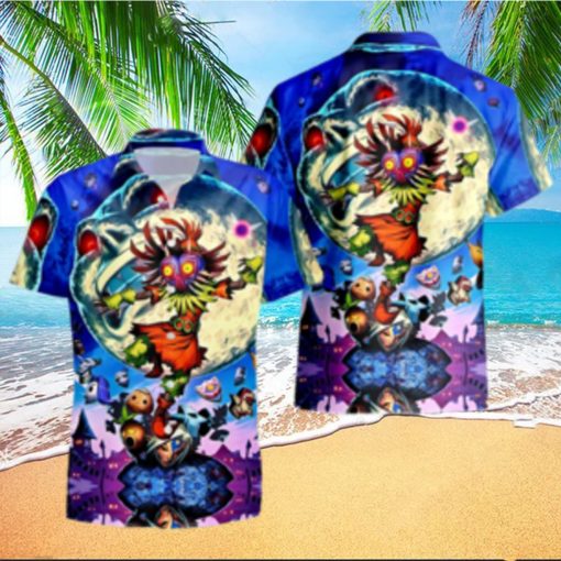 Zelda majoras Mask The Legend Of Zelda Hawaiian Shirt